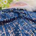 Warp Knitting Velvet With Foil Printing For Curtain